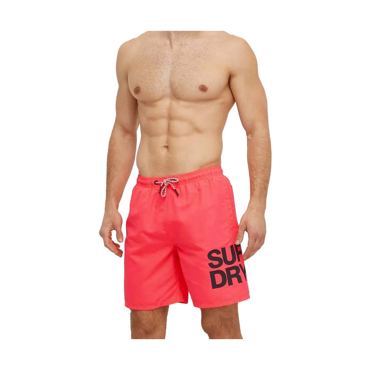 Abbigliamento Uomo Costume / Bermuda da spiaggia Superdry Mode Rosa