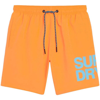 Abbigliamento Uomo Costume / Bermuda da spiaggia Superdry Mode Arancio