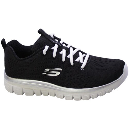 Scarpe Donna Sneakers basse Skechers Sneakers Donna Nero Graceful Get Connected 12615bkw Nero