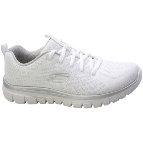 Scarpe Donna Sneakers basse Skechers Sneakers Donna Bianco Graceful Get Connected 12615wsl Bianco