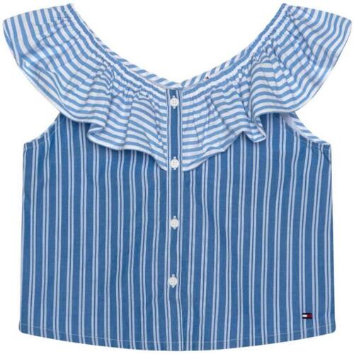 Abbigliamento Bambina Top / Blusa Tommy Hilfiger  Blu