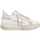 Scarpe Donna Sneakers Gio + GIO PIU SNEAKER GIADA 63M Charlène WHITE PINK TAUPE Bianco