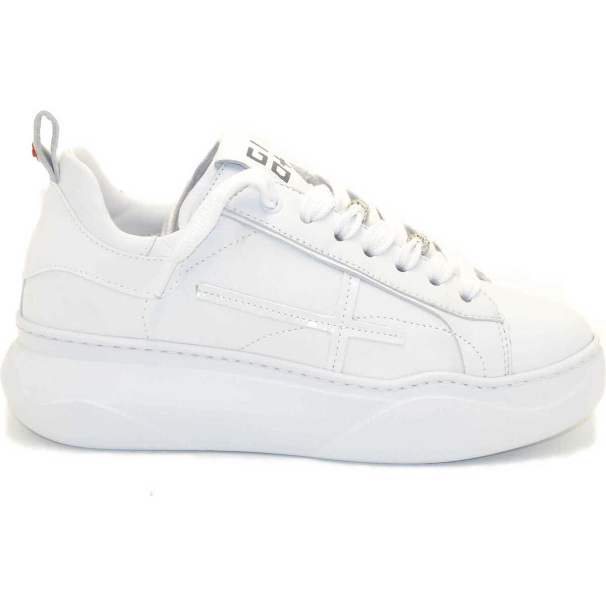 Scarpe Donna Sneakers Gio + GIO PIU SNEAKER GIADA TOTAL WHITE Bianco