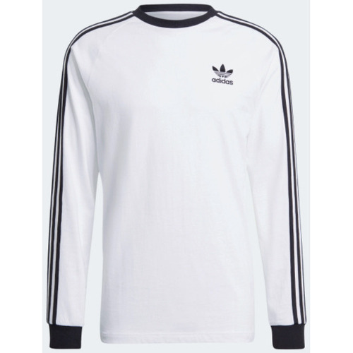 Abbigliamento Uomo T-shirt & Polo adidas Originals T-shirt Adicolor Classics 3-stripes Long Sleeve Bianco