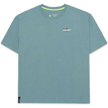 Abbigliamento Uomo T-shirt & Polo Munich T-shirt oversize psicodelia 2507244 Petroleum Blu