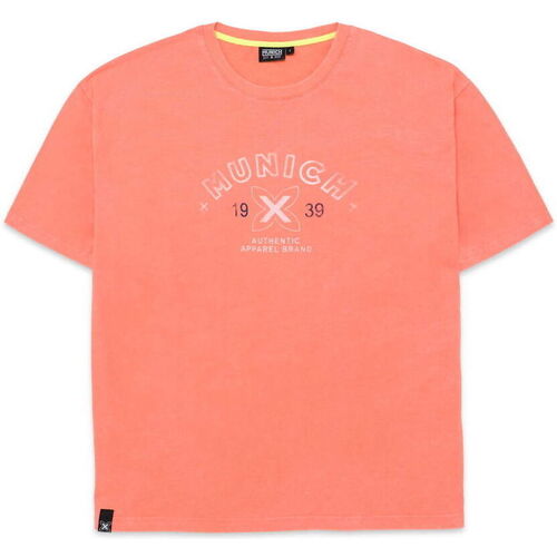 Abbigliamento Uomo T-shirt & Polo Munich T-shirt vintage 2507234 Coral Multicolore