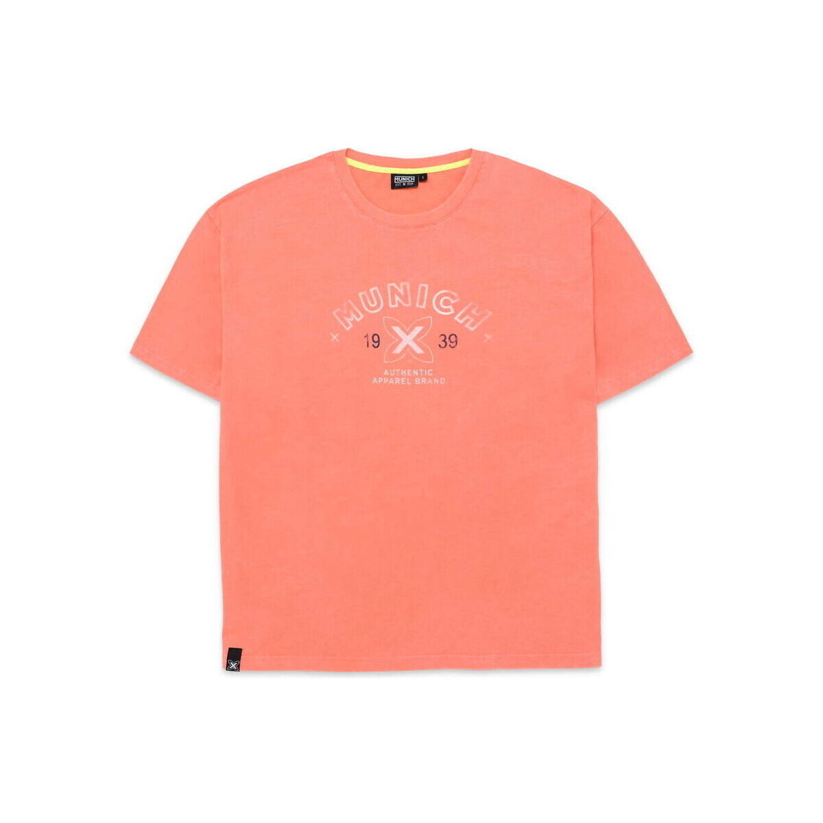 Abbigliamento Uomo T-shirt & Polo Munich T-shirt vintage 2507234 Coral Multicolore
