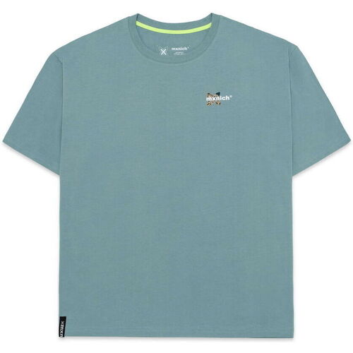 Abbigliamento Uomo T-shirt maniche corte Munich T-shirt oversize psicodelia Blu