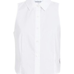 Abbigliamento Donna Camicie Calvin Klein Jeans J20J223129 Bianco