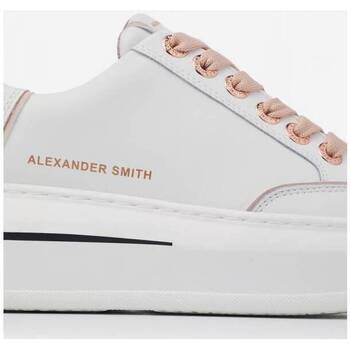 Alexander Smith Sneakers donna  Lancaster con rosa Bianco