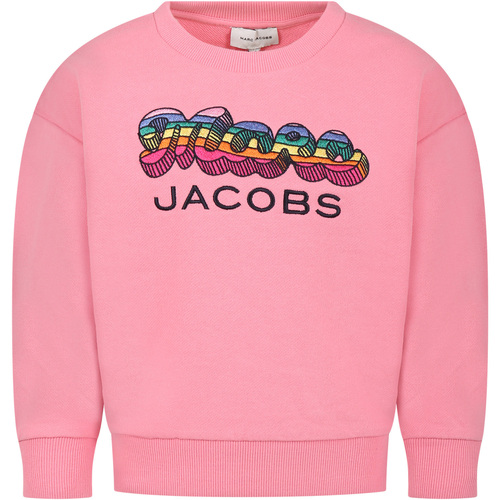 Abbigliamento Bambina Felpe Marc Jacobs W15643 44G Rosa