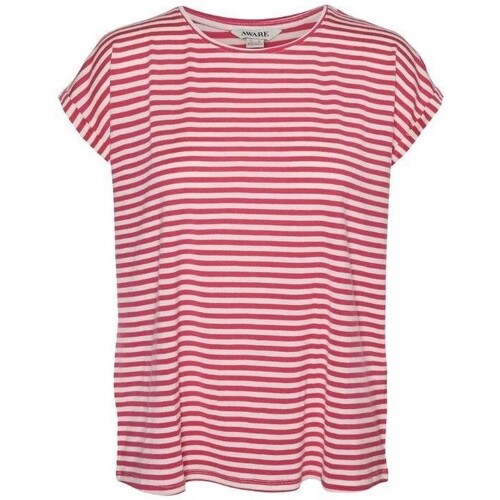Abbigliamento Donna T-shirt & Polo Vero Moda 10284469 MAVA Rosso