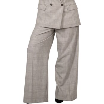 Abbigliamento Donna Pantaloni 5 tasche Vicolo TB0273 Grigio