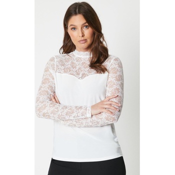 Abbigliamento Donna T-shirts a maniche lunghe Principles DH6725 Bianco