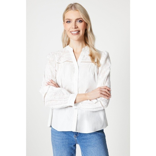 Abbigliamento Donna Camicie Principles DH6731 Bianco