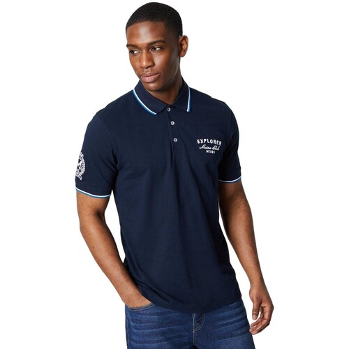 Abbigliamento Uomo T-shirt & Polo Maine DH6766 Blu