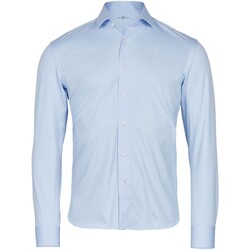 Abbigliamento Uomo Camicie maniche lunghe Tee Jays PC6834 Blu