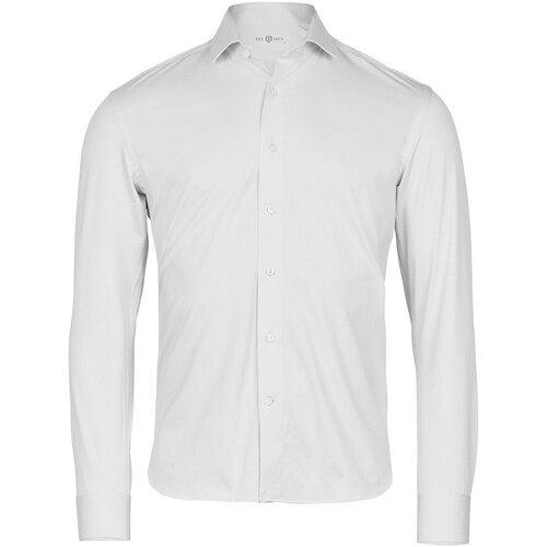 Abbigliamento Uomo Camicie maniche lunghe Tee Jays PC6834 Bianco