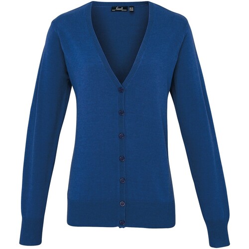 Abbigliamento Donna Gilet / Cardigan Premier PR697 Blu