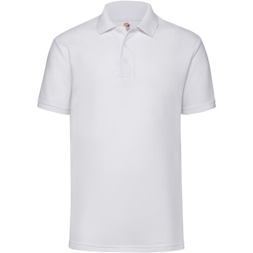 Abbigliamento Uomo T-shirt & Polo Fruit Of The Loom 65/35 Bianco