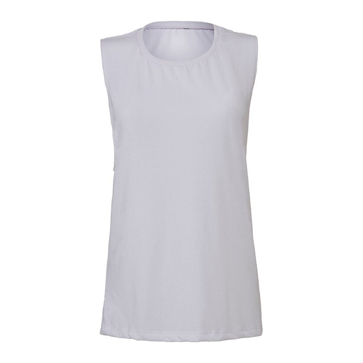 Abbigliamento Donna Top / T-shirt senza maniche Bella + Canvas Flowy Muscle Bianco