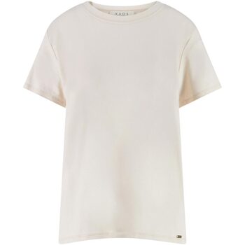 Abbigliamento Donna T-shirt & Polo Kaos Day By Day T-shirt beige 