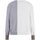Abbigliamento Donna Maglioni Kaos Day By Day Maglia girocollo tricolore con tasca Bianco
