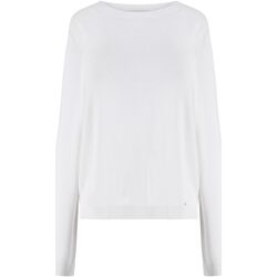 Abbigliamento Donna Maglioni Kaos Day By Day Maglia girocollo bianca Bianco