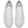 Scarpe Donna Sneakers Date Sneaker Court in pelle Bianco