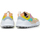 Scarpe Donna Sneakers Flower Mountain Sneakers Washi multicolore in suede e nylon 