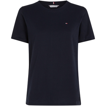 Image of T-shirt & Polo Tommy Hilfiger T-shirt blu navy con mini logo
