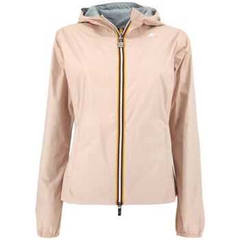 Abbigliamento Donna Giacche / Blazer K-Way Giacca Lily Eco Plus Reversible Donna Pink/Grey Rosa