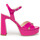 Scarpe Donna Sandali NeroGiardini sandalo in vernice fuxia E410212D609 Viola