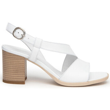 Scarpe Donna Sandali NeroGiardini sandalo bianco E410440D707 Bianco