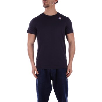 Abbigliamento Uomo T-shirt maniche corte K-Way K007JE0 Blu