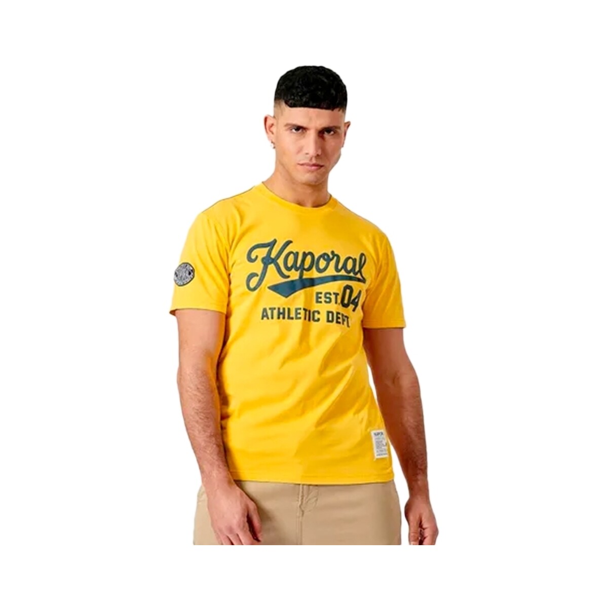 Abbigliamento Uomo T-shirt maniche corte Kaporal Barel Giallo
