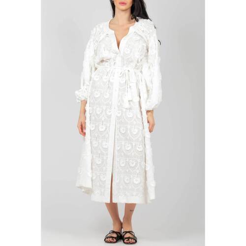 Abbigliamento Donna Vestiti Weili Zheng S24DL14 W151 Bianco