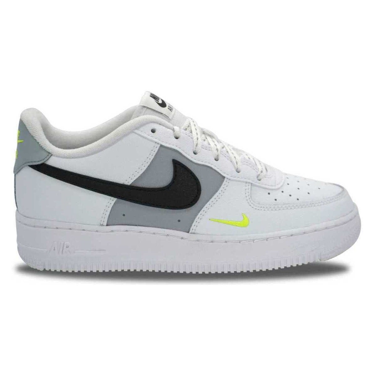Scarpe Bambino Sneakers basse Nike Air Force 1 Low '07 White Neon Bianco