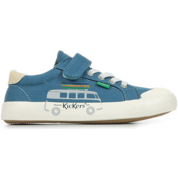 Scarpe Bambino Sneakers Kickers Kickgoldi Blu