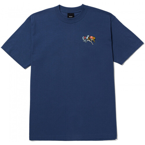 Abbigliamento Uomo T-shirt & Polo Huf T-shirt long shot ss Blu