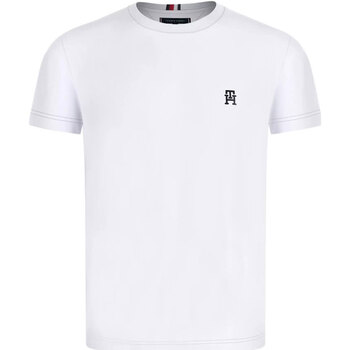 Abbigliamento Uomo T-shirt maniche corte Tommy Hilfiger MONOGRAM IMD TEE Bianco