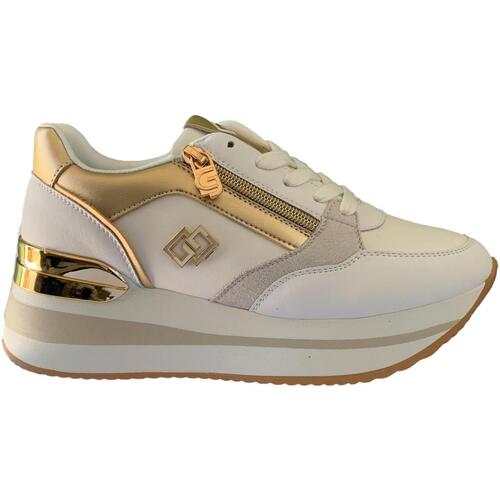 Scarpe Donna Sneakers Gold & Gold GB836 Bianco