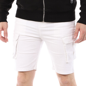 Abbigliamento Uomo Shorts / Bermuda La Maison Blaggio MB-VEGALIA Bianco