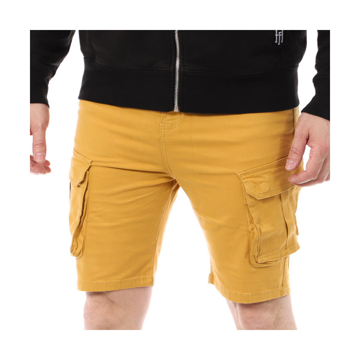 Abbigliamento Uomo Shorts / Bermuda La Maison Blaggio MB-VEGALIA Giallo