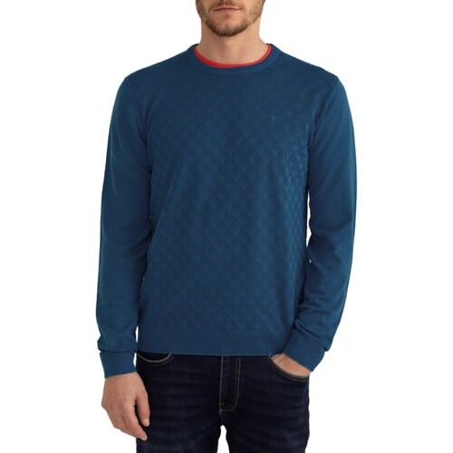 Abbigliamento Uomo T-shirt maniche corte Fred Mello FM24S08MG Blu