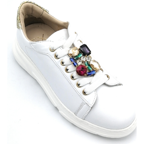 Scarpe Donna Sneakers Frau 53R2 Bianco