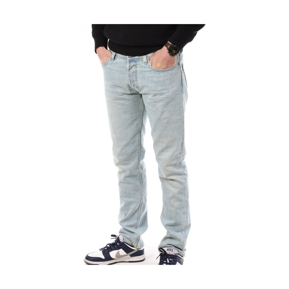 Abbigliamento Uomo Jeans dritti Teddy Smith 10114799DL32 Blu