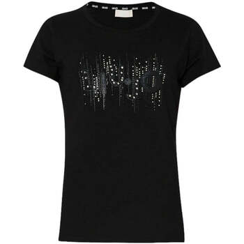 Abbigliamento Donna T-shirt & Polo Liu Jo Sport T-Shirt e Polo Donna  TA4246JS003 22222 Nero Nero