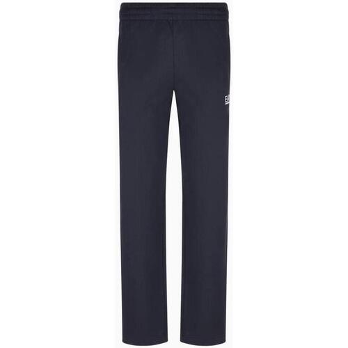Abbigliamento Uomo Pantaloni da tuta Emporio Armani EA7 Pantaloni Core Identity in felpa in cotone 8NPP51PJ05Z Blu