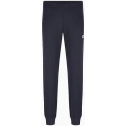 Abbigliamento Uomo Pantaloni da tuta Emporio Armani EA7 Pantaloni joggers Core Identity in cotone 8NPP52PJ05Z Blu